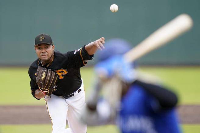 海盜隊先發投手Jose Quintana。（美聯社）