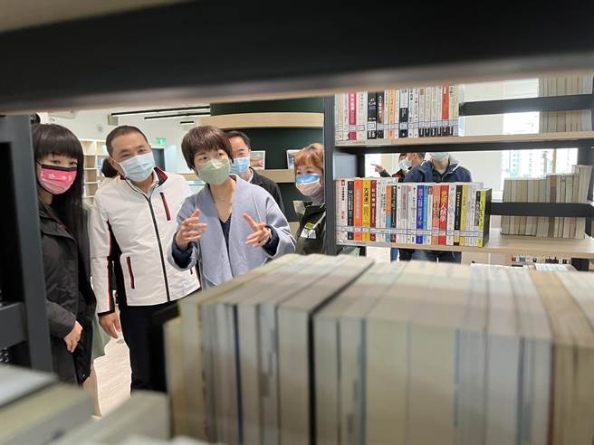 五股图书分馆今重新启用。（王扬杰摄）