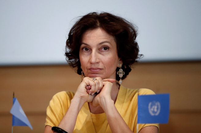 UNESCO秘书长阿祖莱（Audrey Azoulay）（图／路透）