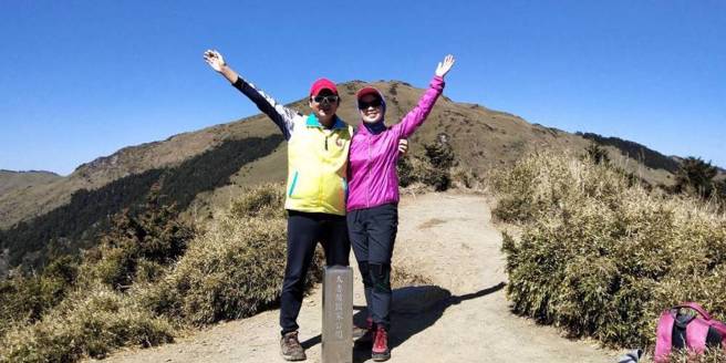 小奇莱离松雪楼只有1.4公里，来回只要两个小时。图／叶金川提供