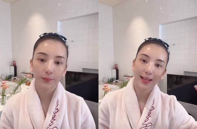 方媛分享护肤日常。(图／取自方媛小红书)