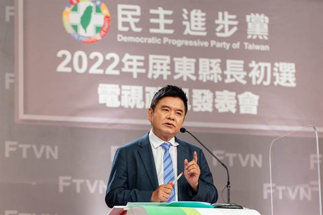 民進黨屏東縣長初選競爭激烈，莊瑞雄承諾當上縣長會解決空汙問題。（莊瑞雄團隊提供／謝佳潾屏東傳真）