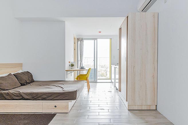 台中北屯社宅1日公告首年优惠租金，一房型每月仅4200元至5300元。（住宅处提供／谢琼云台中传真）