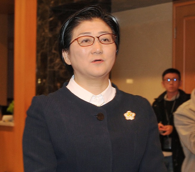 前立委、妇联会主委雷倩。（资料照片）