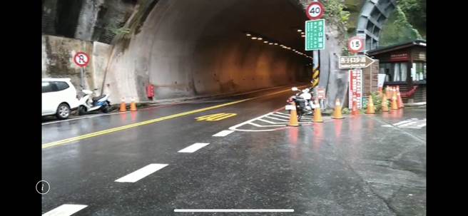 今天是清明連假第2天，台8線燕子東端口交通順暢，秩序良好。（新城警分局提供／羅亦晽花蓮傳真）