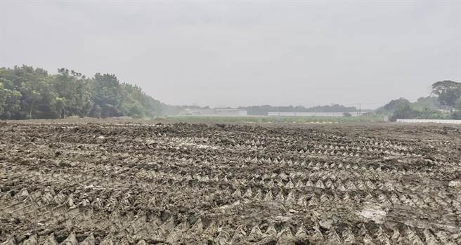 台南市政府农业局表示，目前基地现况已完成填土。（台南市政府提供／张毓翎台南传真）
