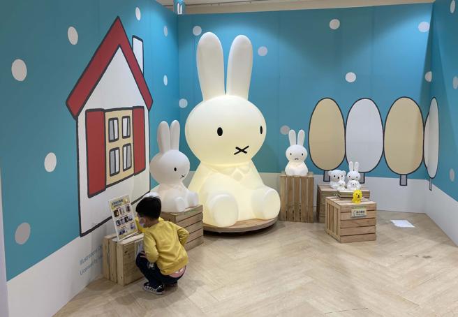 即起至4月17日，中坜SOGO 9楼首度举办桃竹苗独家「miffy米飞的彩色世界」。（SOGO提供）