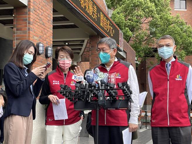 台北市長柯文哲。（黃婉婷攝）