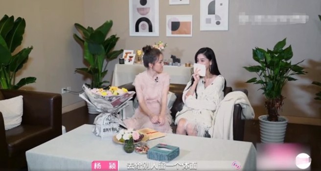 Angelababy去年上節目的內容，遭人惡意剪輯為吐露離婚的原因。（圖／微博）