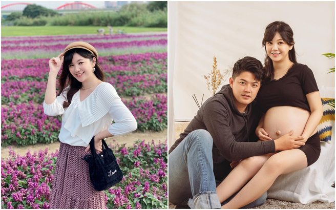 简懿佳昨日(3)宣布女儿出生的消息。(图／简懿佳 IG)