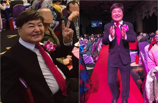 72歲的方駿近況曝光，幫兒子完成終身大事，狀態看起來很不錯。(取材自周嘉麗臉書)