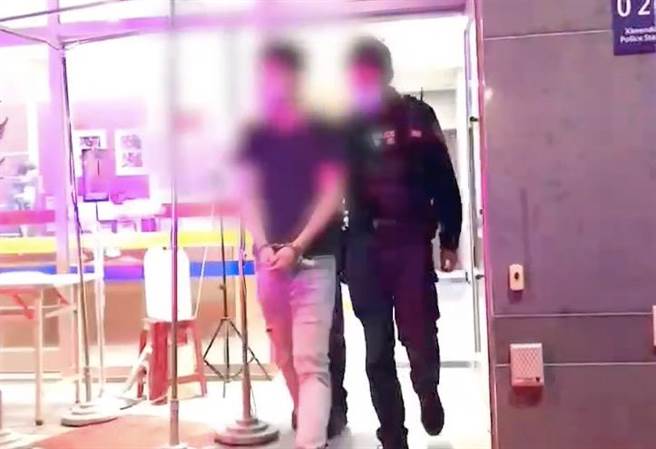 警方依杀人未遂、妨害自由等罪移送18岁刘姓男子。（警方提供）