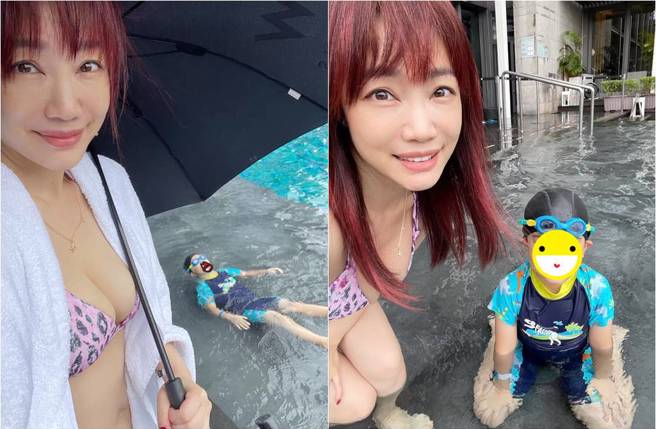 萧彤雯身材超好。（图／取材自萧彤雯脸书）