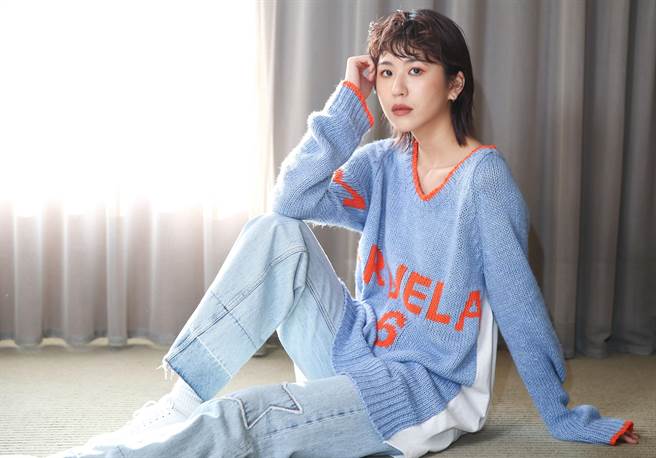 陈璇戏里戏外都具有中性迷人特质。（陈俊吉摄）