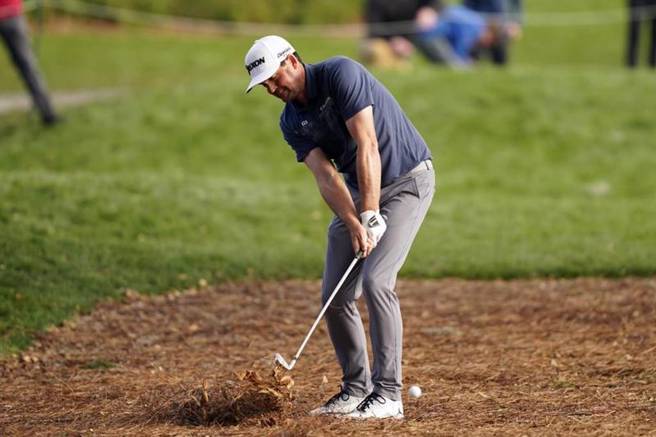 圖為高球選手Keegan Bradley。（美聯社資料照）