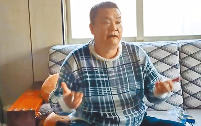 丢丢妹爸爸李庆福否认对同行恐吓、骂脏话。（民眾提供／吴敏菁彰化传真）