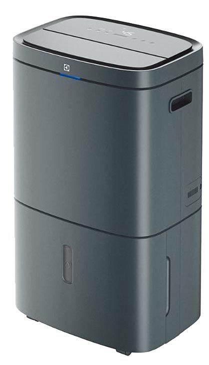 神脑国际的伊莱克斯14L清净除溼机EDH14TRBD2，定价1万8900元，促销价1万6900元。（神脑国际提供）