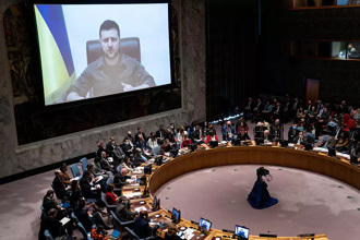 澤倫斯基安理會演講 拿IS恐怖份子形容俄軍屠殺