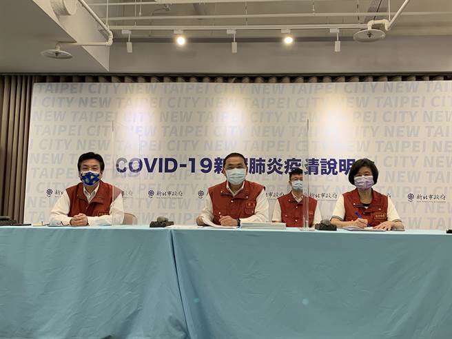 筛出来都无症状 侯友宜建议中央开放在宅照顾。（叶德正摄）