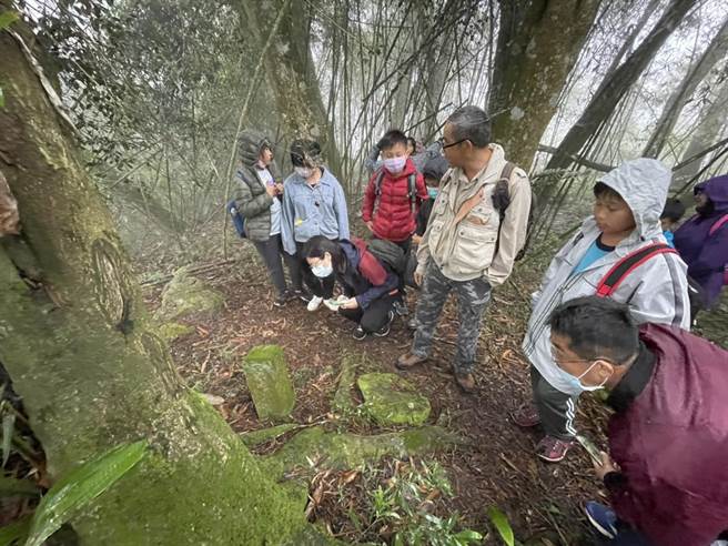 玉山国小学童赏萤兼上生态课。(玉山国小提供／刘秀芬台南传真)