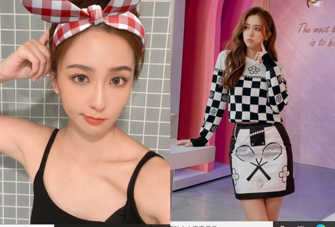 周晓涵因甜美外表被封为「偶像剧女神」，顏值身材不输一票嫩妹。（图／取自周晓涵IG）