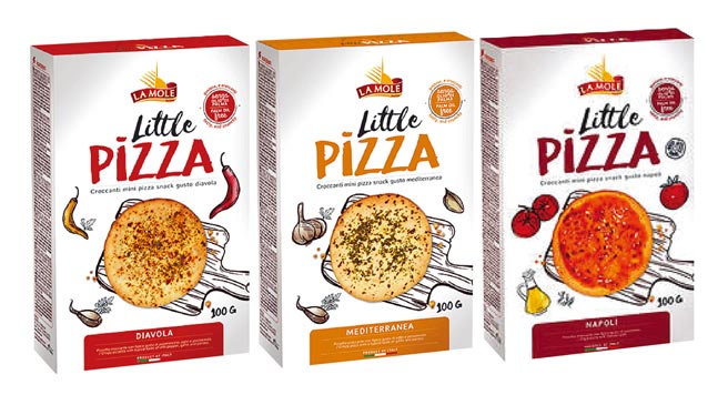 city’super 100％还原义大利披萨外观、口味的「LAMOLE披萨饼乾」特价99元。（ city’super提供）