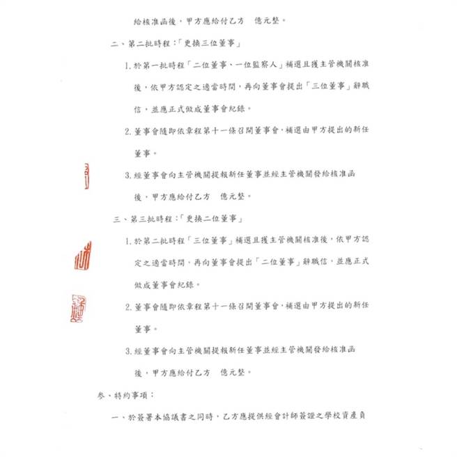 锺智文砸7.6亿换新民7董1监拿下董事会，但他驳斥文件是偽造的。(读者提供)