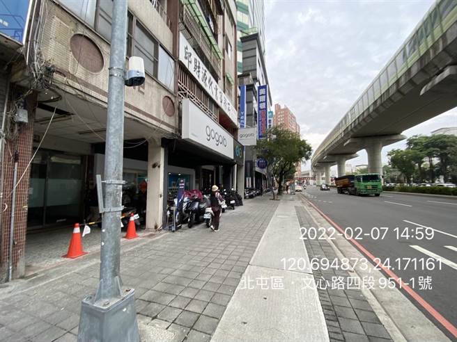 台中市建置空品感测器物联网，目前全市建置数量达1411台，为各县市之冠。(台中市府提供／林欣仪台中传真)