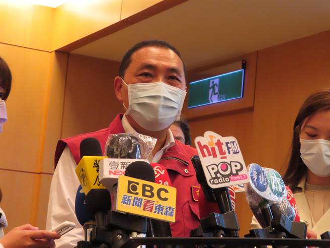 中央說每日1500人啟動在宅照護 侯友宜：指引先下來。（葉德正攝）