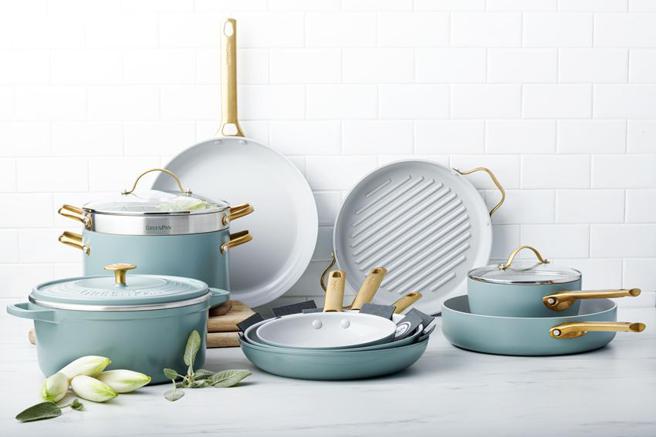 （特力新添代理品牌GreenPan無毒鍋具，強攻疫後安心自煮商機。圖／特力提供）