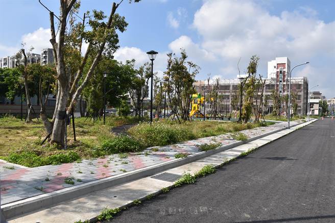 头份市公所计画在大亨重画区内兴建新的中兴里等3里联合活动中心。（谢明俊摄）