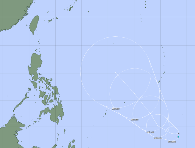 今年第一颱「马勒卡」即将形成！最快24小时内成颱。(图／截自日本气象厅）