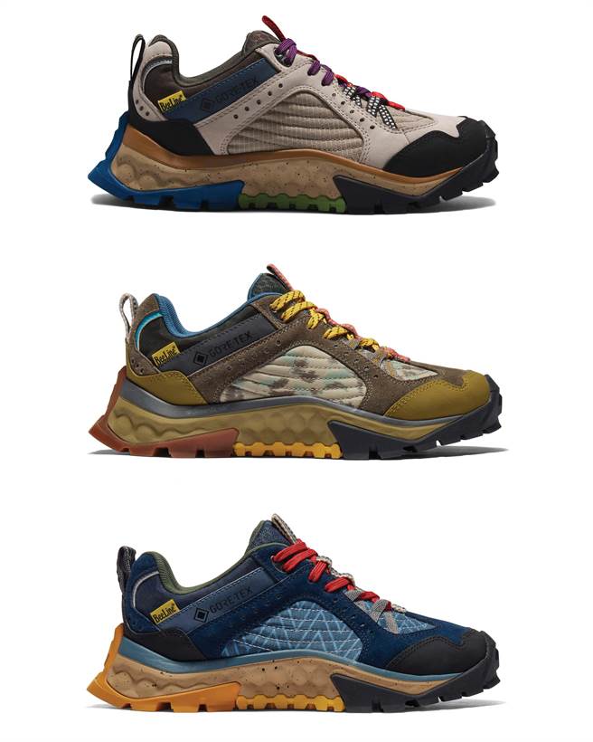 GreenStride Solar Ridge Hiker鞋面为防水GORE-TEX面料，鞋头及鞋跟部位搭载由攀岩级橡胶制成的保护性防踢缓衝。（Timberland提供）
