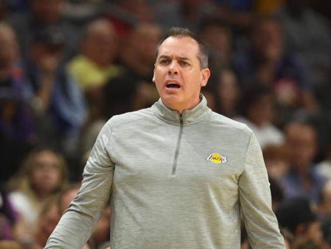 湖人總教練佛格。（路透）