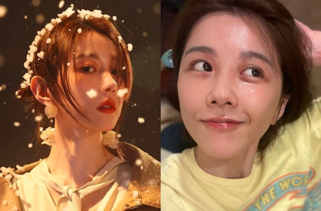 邵雨薇凭藉清新气质爆红，就算素顏也能大受称讚。（图／取自邵雨薇IG）