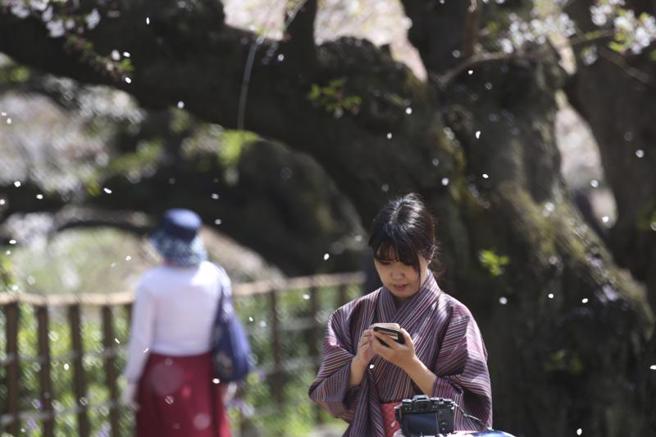 日本提供免費VPN跳板的筑波大學發現俄羅斯用戶增加逾4倍，可能來自想「翻牆」的俄國網友。圖為日本民眾使用手機，並非指任何特定人士。（示意圖／美聯社）