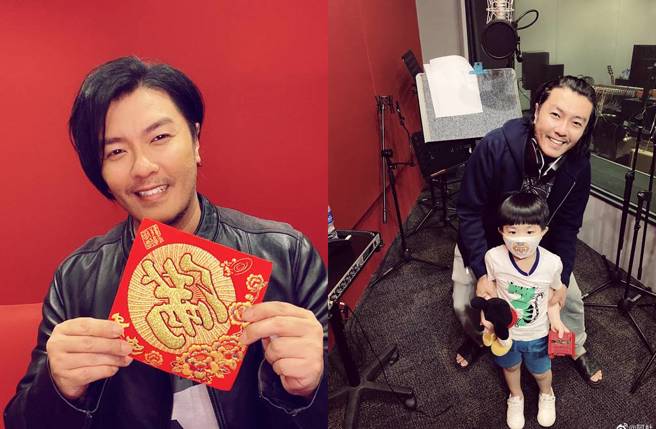 阿杜2016年结婚生子，近来传出签约新公司好消息。(图／取自阿杜微博)