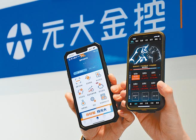 国内首家金融线上服务通过碳足迹验证，元大金携手客户响应低碳经济，实践永续目标。图／元大金控提供