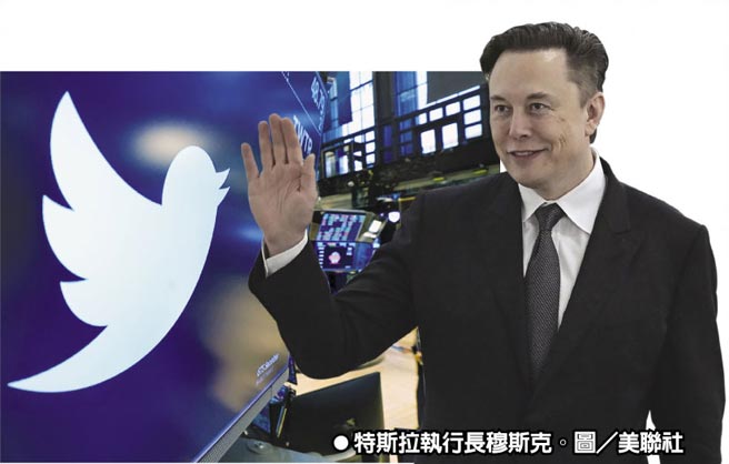 特斯拉执行长穆斯克。图／美联社