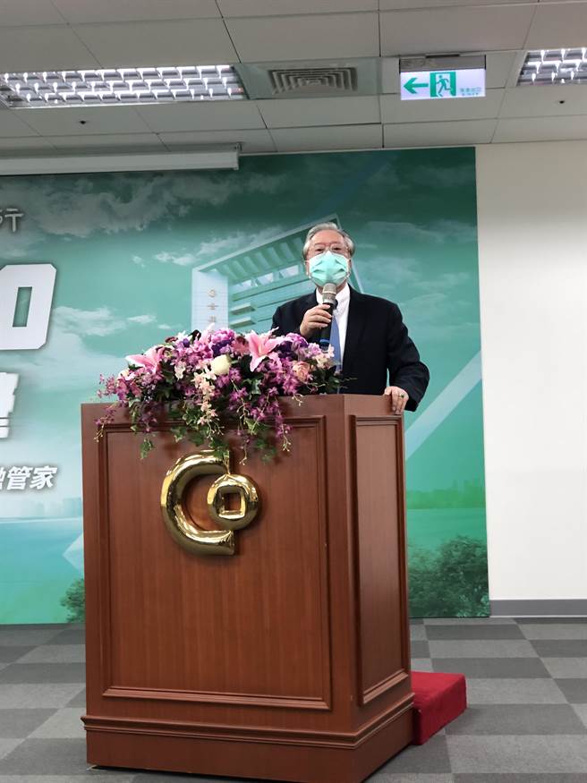 合库董事长雷仲达(图／吴静君摄)