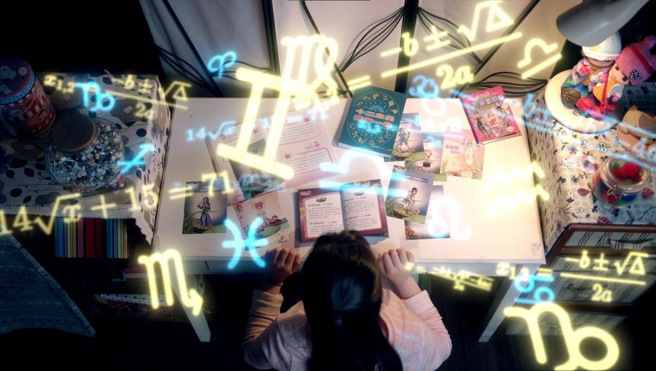 龙华师生协助《船到桥头不会直》特效动画视觉设计。（照片由客家电视提供）。