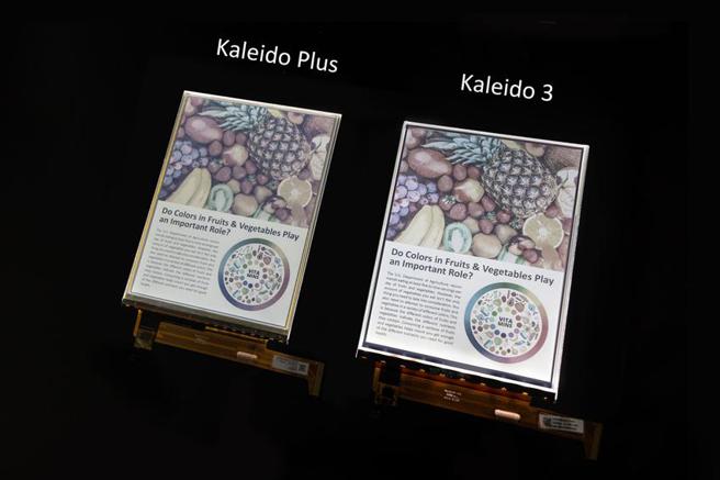 （Kaleido 3相比於前一代E Ink Kaleido Plus，色彩飽和度提升30％，提供更鮮明的色彩與清晰的文字顯示效果。圖／元太提供）