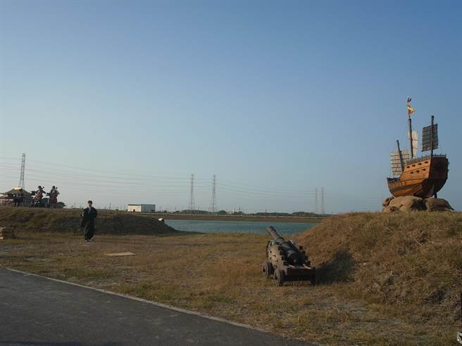 打造特色休憩场域，云林县北港滞洪池加种上千颗树苗。（本报资料照片）