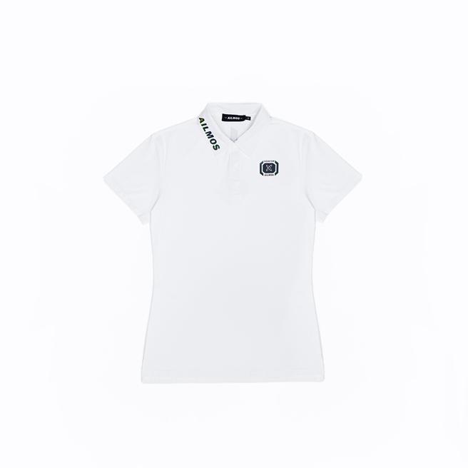 WEAVISM织本主义 携手AILMOS GOLF 打入高球界，AILMOS Shot to the moon 1号 Polo衫，3280元。（WEAVISM织本主义提供）
