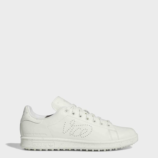 STAN SMITH X VICE GOLF联名鞋款(亮白) ，4490元。（adidas Golf 提供）