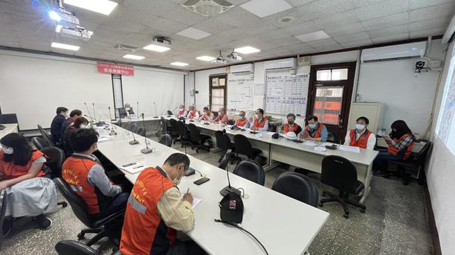 （第18次基隆港快篩作業應變會議。圖／港務公司提供）