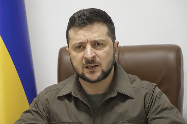 烏克蘭總統澤倫斯基（Volodymyr Zelensky ）（圖/美聯社）