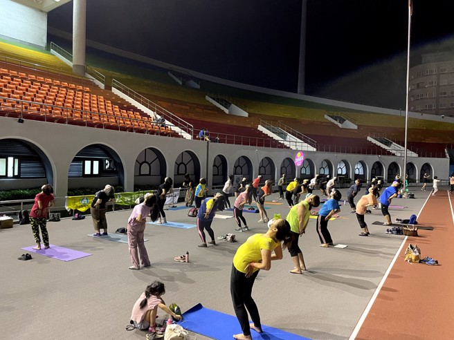 免费运动课程还能集点抽大奖。(图/新北市政府体育处提供)