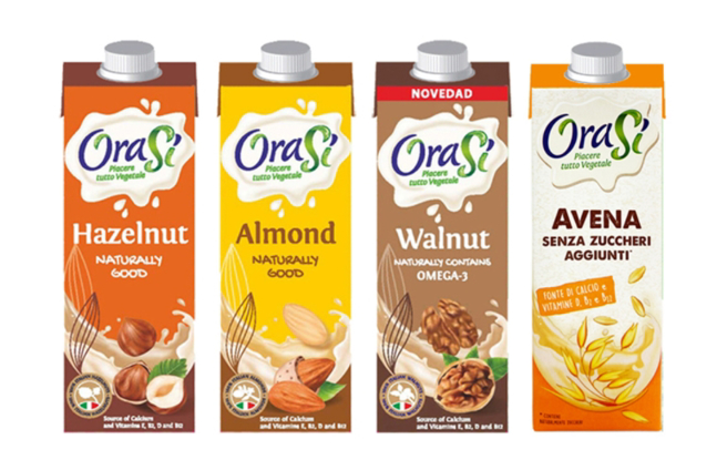 来自义大利100%纯植物饮品Orasi，含丰富钙质、维生素、谷类蛋白，对人体较无负担，浓郁的口感和独特的风味特别适合用来调制饮品和制作甜点。图／福报购