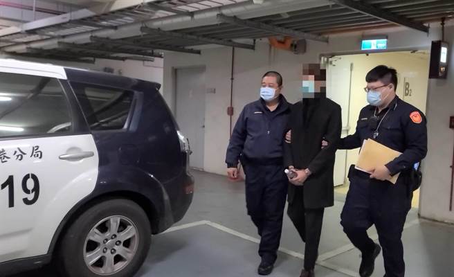 警方將陳嫌逮捕到案，發現他還是詐欺通緝犯。（翻攝照片／林郁平台北傳真）